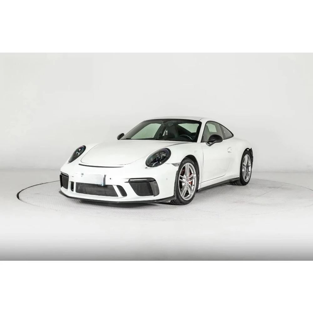 New  17-19 for 991.2 GT3 Front Carbon Fiber Trim Strip Dry Replacement Bodykit Exterior Accessories Car Body Parts